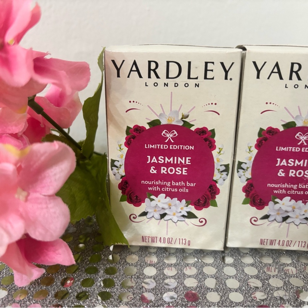 YARDLEY Jasmine and Rose soap 2 bundle